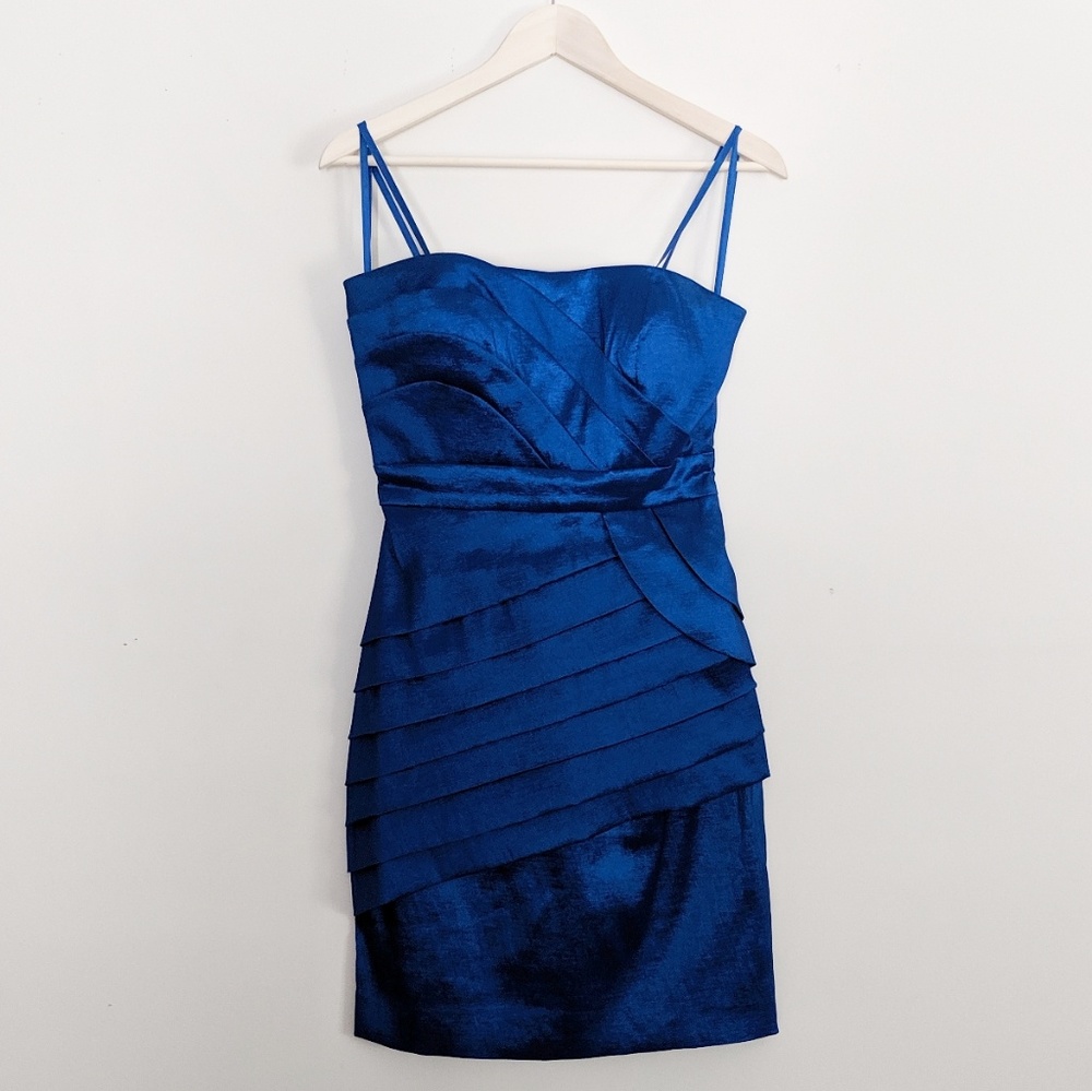 Max and Cleo Royal Blue Cocktail Dress